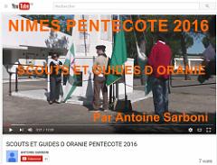 NIMES 2016 NIMES PENTECOTE 16 MAI 1 LEVER DES COULEURS